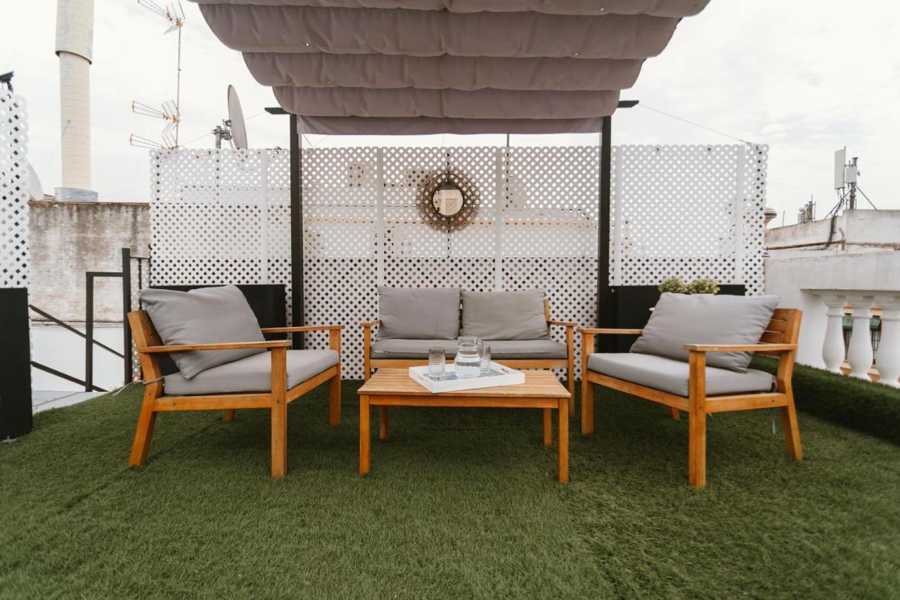 Complete Studio With Terrace - 1Bth- La Giralda Apartment Sevilla Bagian luar foto